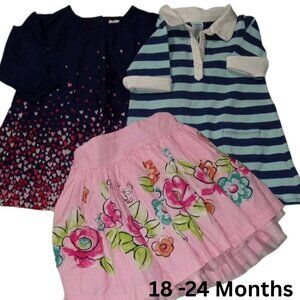 Baby Girl Dresses/Skirt Lot 18-24 Months